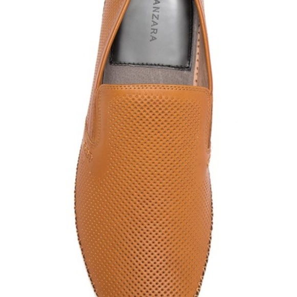 135/6 Zanzara Merz Casual Slip-On Loafers Brown - Picture 5 of 8